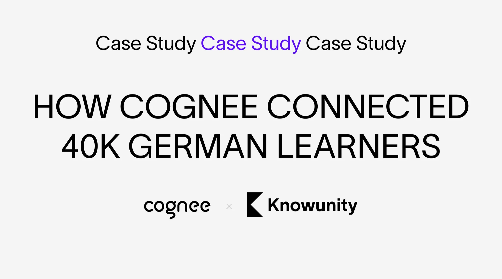 Smart Networks, Smarter Students: How cognee Connected 40,000 German Learners